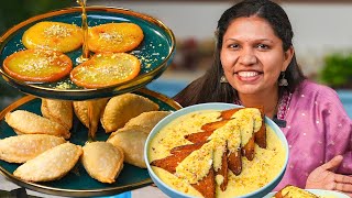 होली स्पेशल तीन रेसिपी गुजिया, मालपुआ और शाही टुकड़ा | Holi Special Recipe | @NestleMilkmaid | Kabita