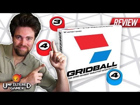 Gridball Board Game Review and How to Play!