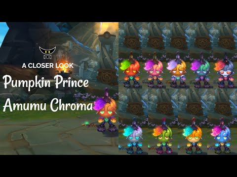 Pumpkin Prince Amumu Chromas