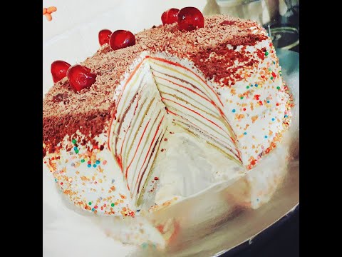 Very delicious crepe cake