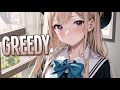 Nightcore Greedy Tate McRae Sped Up