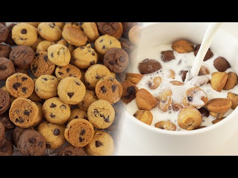 Super Easy! Crispy & Light Mini Chocolate Chip Cookies 🍪 (Air Fryer)