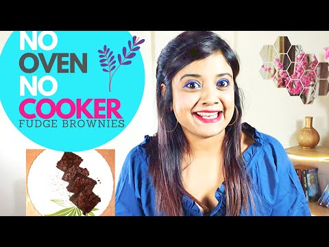 How To Make Yummy Fudge Brownies | Easy No OVEN recipe