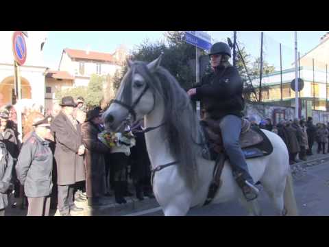 immagine di anteprima del video: Ivrea 2017: Cerimonia di benedizione degli animali festa...