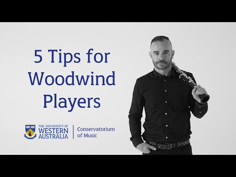5 Tips for Woodwind Players