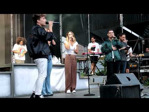 Edurne & Mantra - Prueba de sonido en las fiestas de Valdemoro 2022