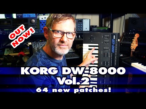 Korg DW-8000 NEW patch bank 2022 | 64 Glossy/Lo-Fi/Hybrid patches