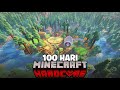 Aku Bertahan Hidup 100 Hari Di FOREST Di Minecraft Hardcore