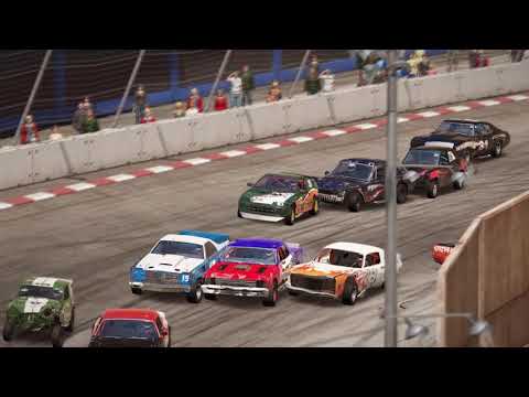 Wreckfest '67 Chevelle Hilltop Stadium 24 Car Outlaw Super Stock Feature