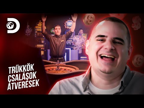 Egy csalás, ami millió dollárt hozott neki a ruletten | Trükkök. Csalások. Átverések.