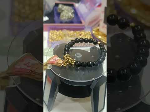 Multicolor glass beads jai guru ji bracelet