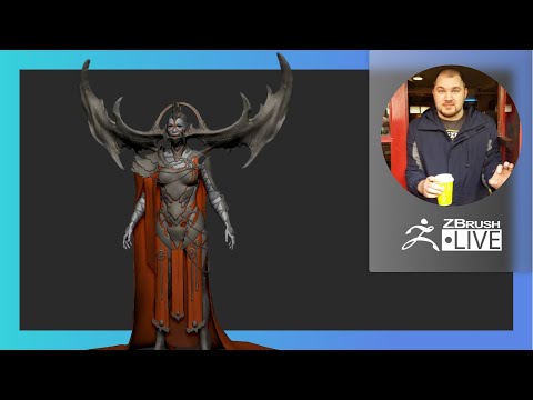 Dark Fantasy Concept Concept Art to 3D - Brendon Isaiah Bengtson with Bjorn Hurri - ZBrush 2021.7