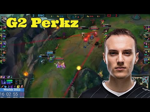 G2 Perkz MID GAPS RNG Xiaohu At Worlds 2018!!