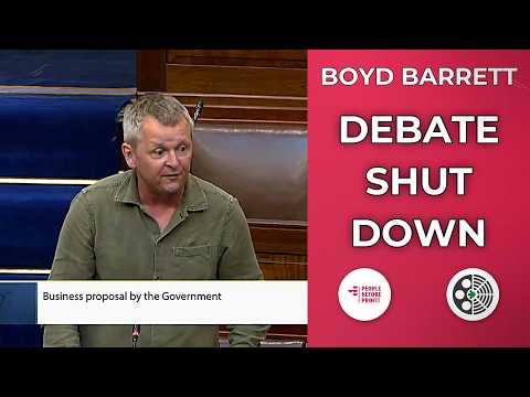 Richard Boyd Barrett: Government 'pathetic' on cost of living debate