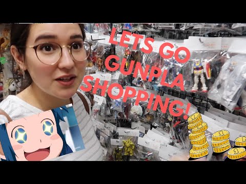 日本で私と一緒にガンダムショッピングをしよう第1回 (Come Gundam Shopping With Me In Japan! Part 1)