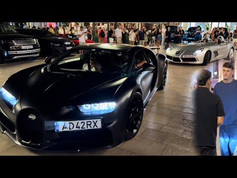 Georges Mikautadze, Billionaires at Monte Carlo Casino with Bugatti and SRL Stirling Moss