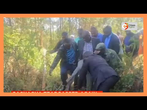 Teargas lobbed in a church attended by Gachagua in Othaya