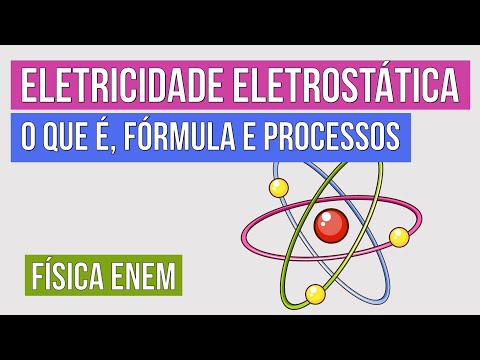 ELETRICIDADE ELETROSTÁTICA: o que é, fórmula e processos | Física para o Enem | Flaverson Batista