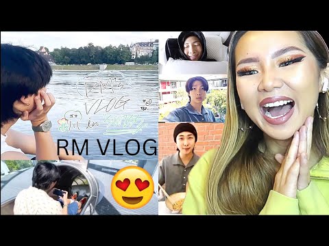 OUR LEADER [BTS VLOG] RM | 미술관 VLOG | REACTION/REVIEW