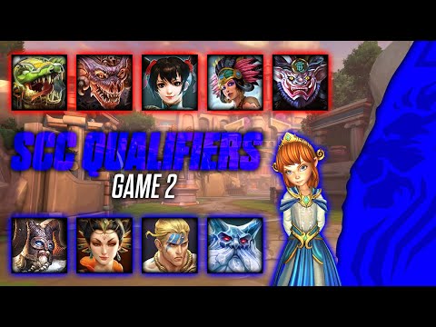 SMITE SCC ROUND ROBIN WILL WE QUALIFY FOR THE LEAGUE?! SCYLLA GAME 2