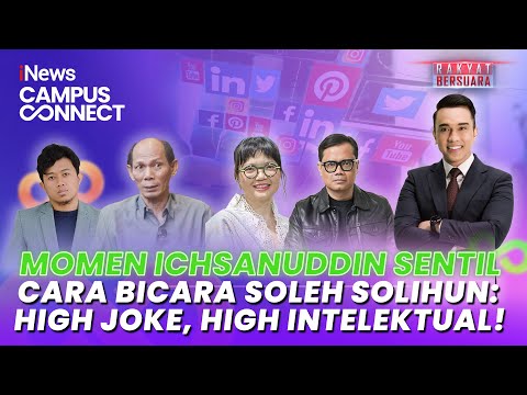 Panas! Ichsanuddin Sindir Gaya Bicara Soleh Solihun: High Joke, High Intelektual! | Rakber (28/11)