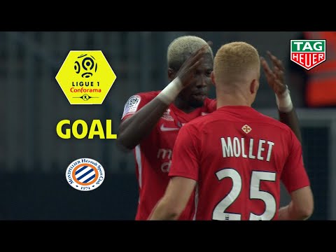 Goal Florent MOLLET (52') / Amiens SC - Montpellier Hérault SC (1-2) (ASC-MHSC) / 2018-19