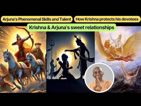 The sweetness of the Krishna Arjuna relationship || Chaitanya Charan