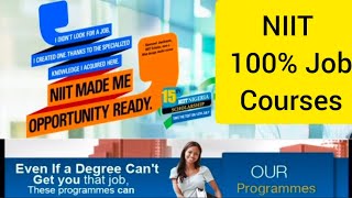 NIIT Jobs Assured Courses | NIIT Banking Courses | NIIT Tech Job Assured Course | Fintech Jobs