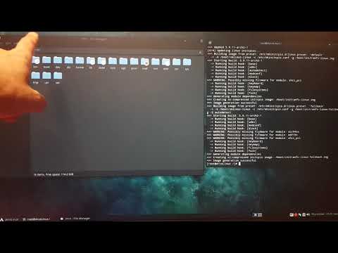 ArcoLinux : 1733 Use the power of arch-chroot to fix any system - switching to sddm on Plasma