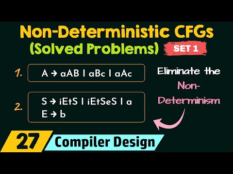 Non deterministic CFGs – Solved Problems Set 1