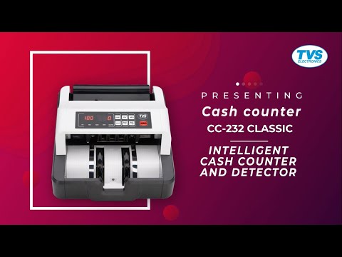 TVS Cash Counting Machine CC 232 Classic