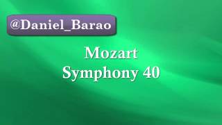 Mozart, Symphony 40