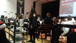 WOW She's great!!! Singing Stevie Wonder for once in my life