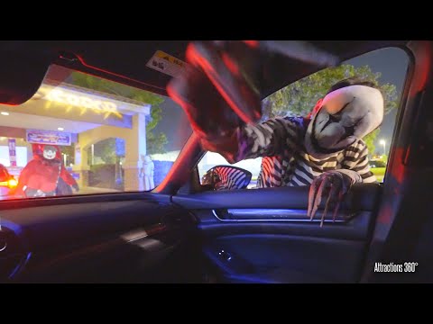 Haunted Car Wash 2022 | Tunnel of Terror IE | Scary Car Wash Attraction