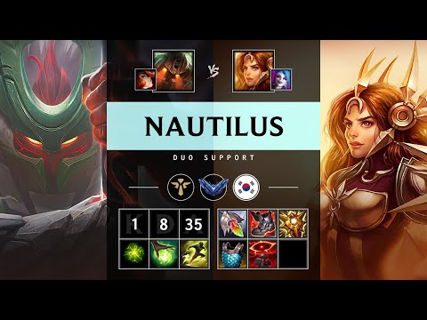 Nautilus Support vs Leona - KR Diamond Patch 25.21