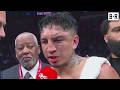 Mario Barrios Reacts To Loss Vs Ryan Garcia The Ring High Stakes