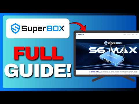 NEW! How to Update SuperBox S6 Max – Software & System Update (Full Guide) 2026!