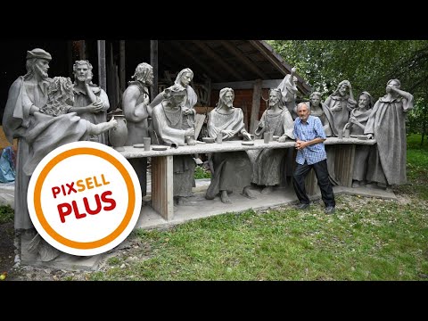 Građevinar izradio skulpturu Posljednje večere tešku gotovo pet tona