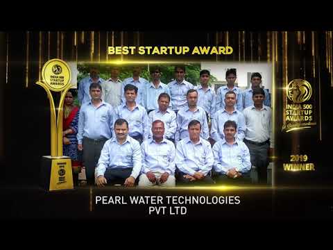 Pearl Water  get India 500 Startup Award for Quality excellence.