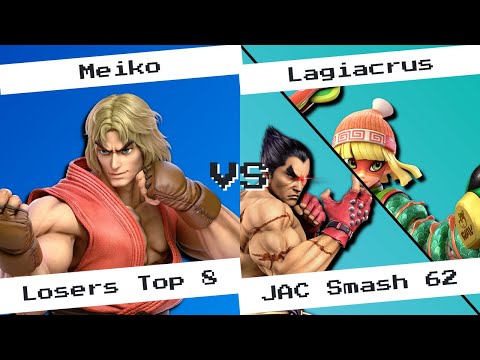 JAC SMASH #62: Meiko (Ken) vs Lagiacrus (Min Min, Kazuya) - Losers Top 8