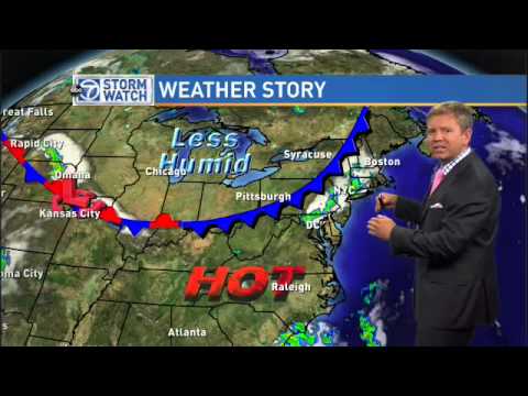 Tuesday morning weather forecast - August 4, 2015