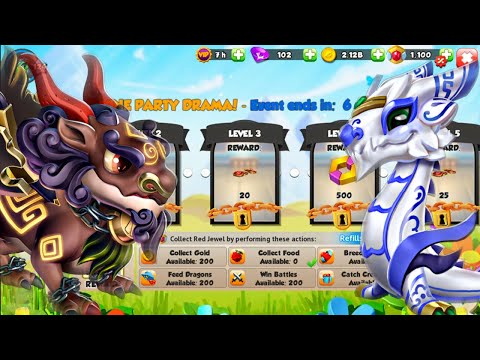 Divine Party Drama | Castle Event of the Divine Fest | Pangu Dragon is Back | Dragon Mania Legend |