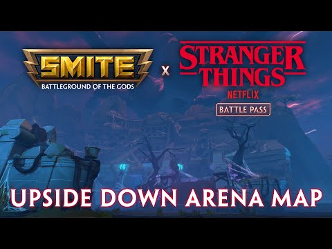 SMITE x Stranger Things - Upside Down Arena Map