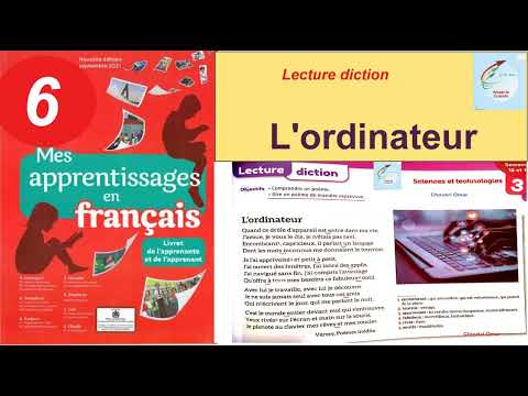 Lecture diction L'ordinateur 6AEP Choukri Omar