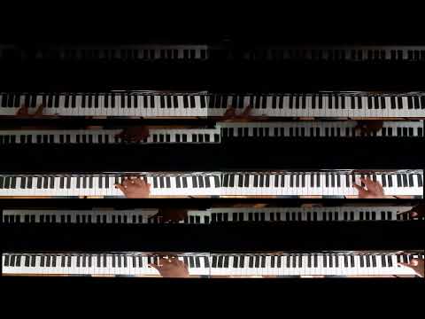 METALLICA Blackened intro : reverse and normal (piano version)