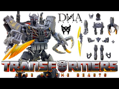 DNA Design DK-46 Upgrade Kit Transformers RISE OF THE BEASTS Studio Series SCOURGE Review