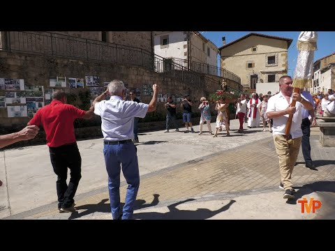 Procesión hacia la Iglesia de Santa Céntola - Mamolar - Año 2023