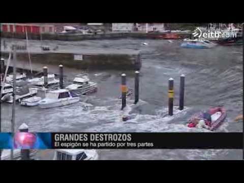 Bermeo, el pueblo de Bizkaia más castigado por el temporal