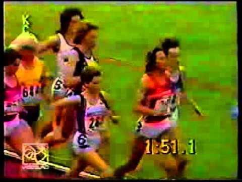 EUROPEI DI STOCCARDA 1986 FINALE 1500 DONNE