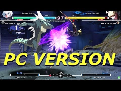 Western PC version of Under Night In-Birth Exe Late